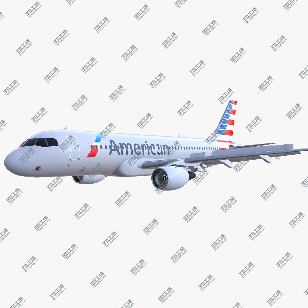 images/goods_img/2021040164/Airbus A320 Airplane American Airlines 3D model/1.jpg